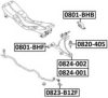 ASVA 0801-BHB Control Arm-/Trailing Arm Bush